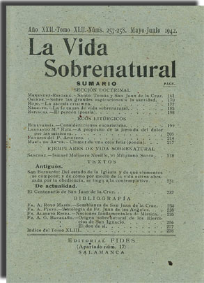 vida sobrenatural